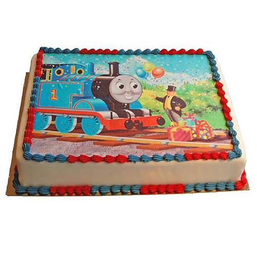 Foto- & Bildtorte, Eckige Form, Nr.F 010 - Kundenvorlage