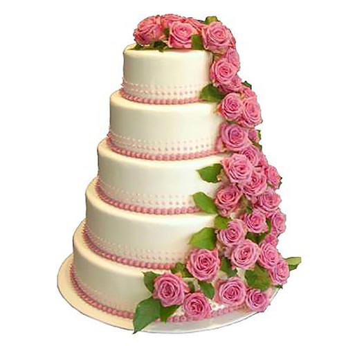 Hochzeitstorten, Fünf Etagen, Nr.513