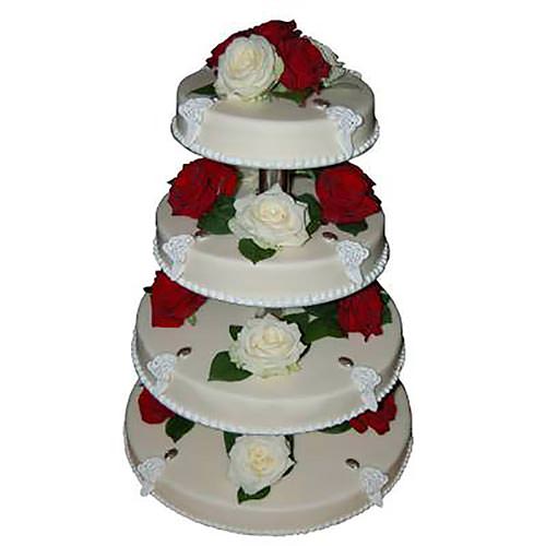 Hochzeitstorten, Vier Etagen, Nr.413