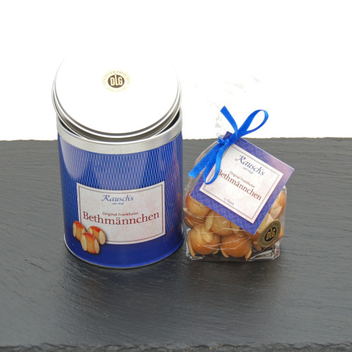 Bethmännchen, Bethmännchen erhältlich bei uns im Shop unter Gebäck, Bethmännchen in der Dose