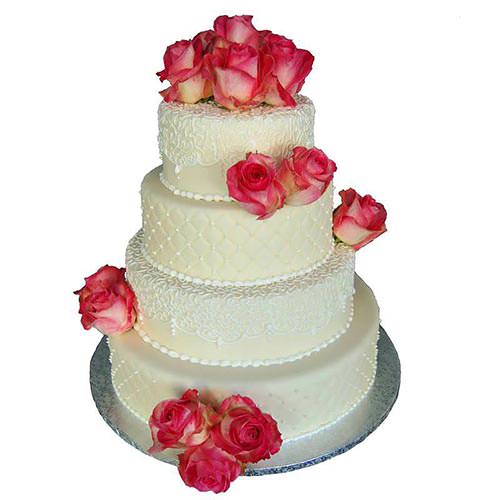 Hochzeitstorten, Vier Etagen, Nr.428