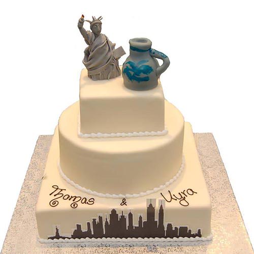 Hochzeitstorten, Drei Etagen, Nr.360