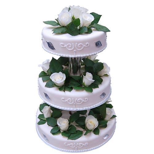 Hochzeitstorten, Drei Etagen, Nr.304