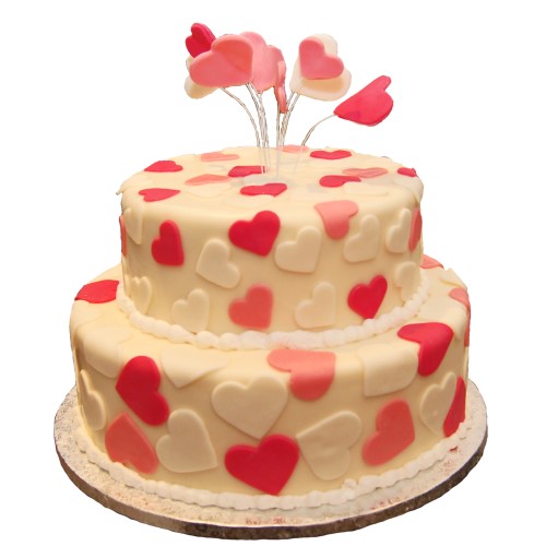 Hochzeitstorten, Zwei Etagen, Nr.216