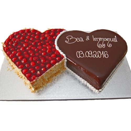 Hochzeitstorten, Für wahre Romantiker, Nr.H. 117