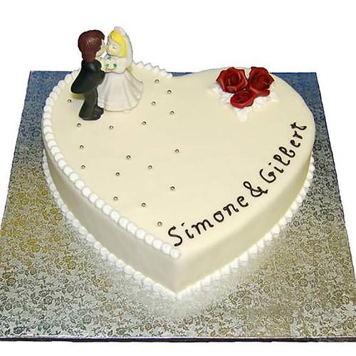 Hochzeitstorten, Für wahre Romantiker, Nr.H. 103