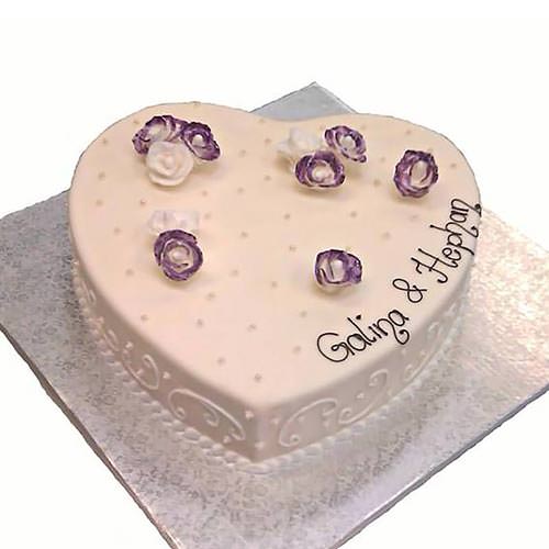 Hochzeitstorten, Für wahre Romantiker, Nr.H. 104